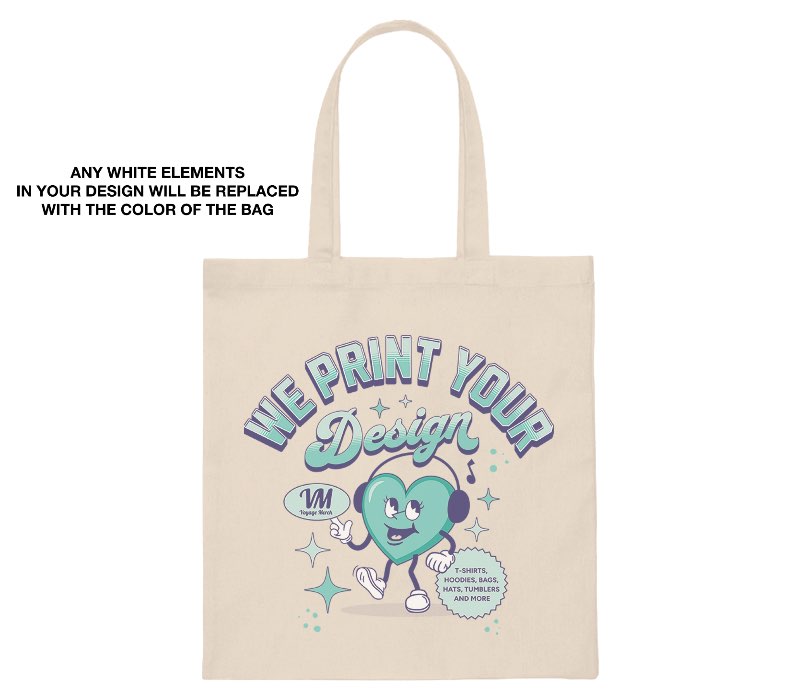 Canvas Tote 15" x 16" As low as $4.99